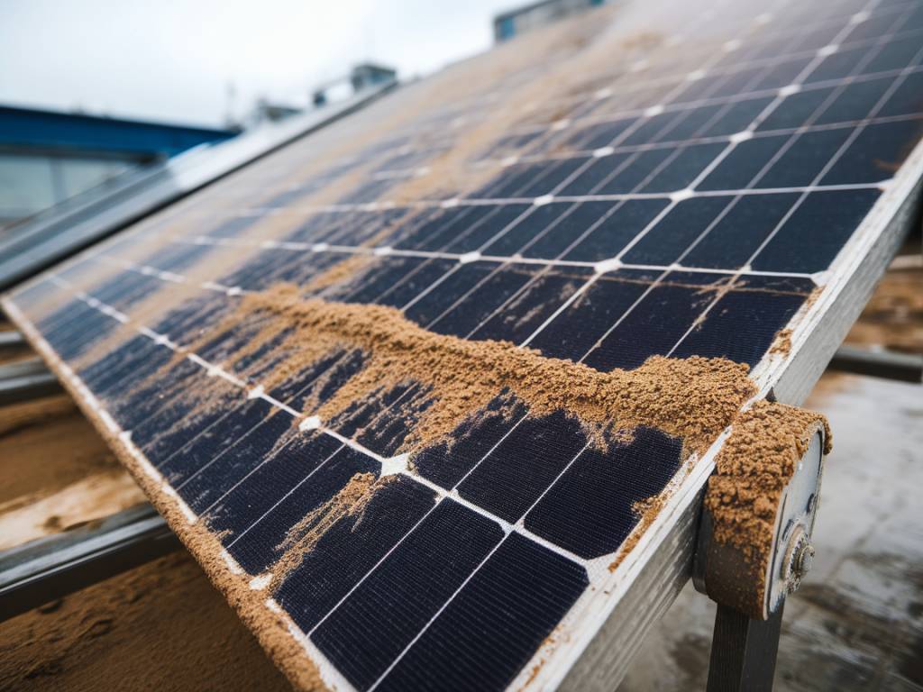 Der einfluss von schmutz und staub auf den wirkungsgrad von solarmodulen