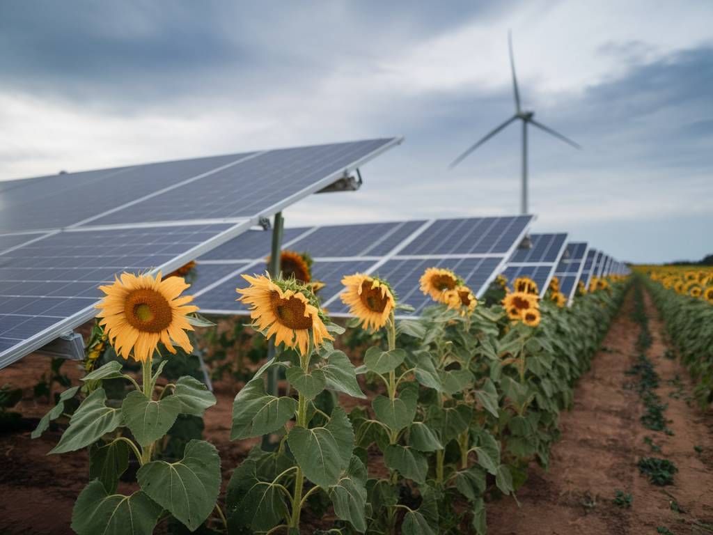 « Zukunft der Agrophotovoltaik: Chancen für Energie und Landwirtschaft in Einklang »